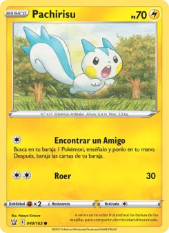 Pachirisu, Estilos de Combate 49