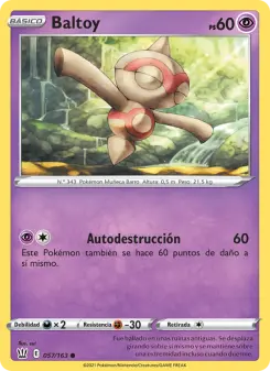 Baltoy, Estilos de Combate 57