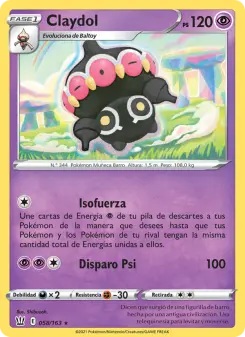 Claydol, Estilos de Combate 58