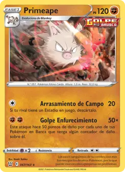 Primeape, Estilos de Combate 67