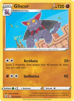 Gliscor, Estilos de Combate 72