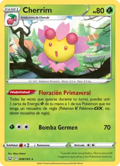 Cherrim, Estilos de Combate 8