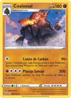 Coalossal, Estilos de Combate 80