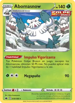 Abomasnow, Reinado Escalofriante 10
