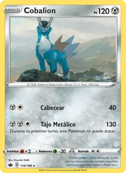 Cobalion, Reinado Escalofriante 114