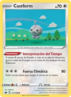 Castform, Reinado Escalofriante 121
