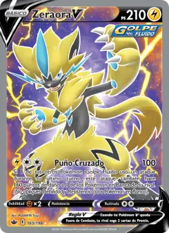 Zeraora V, Reinado Escalofriante 165