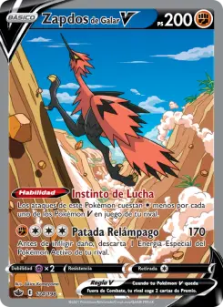 Zapdos de Galar V, Reinado Escalofriante 174