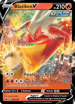 Blaziken V, Reinado Escalofriante 20