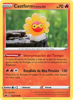 Castform Forma Sol, Reinado Escalofriante 22