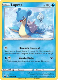 Lapras, Reinado Escalofriante 29