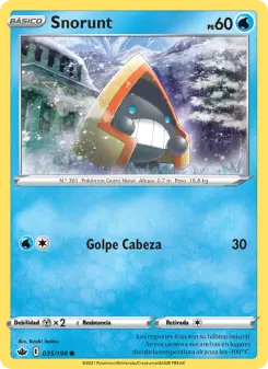 Snorunt, Reinado Escalofriante 35