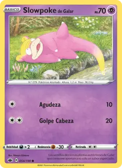 Slowpoke de Galar, Reinado Escalofriante 54