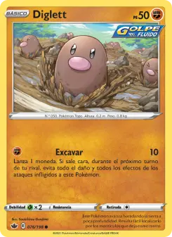 Diglett, Reinado Escalofriante 76