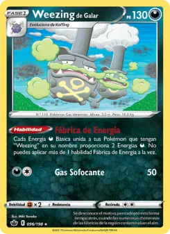 Weezing de Galar, Reinado Escalofriante 96