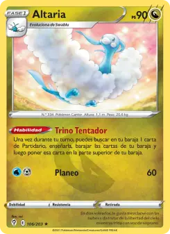 Altaria, Cielos Evolutivos 106