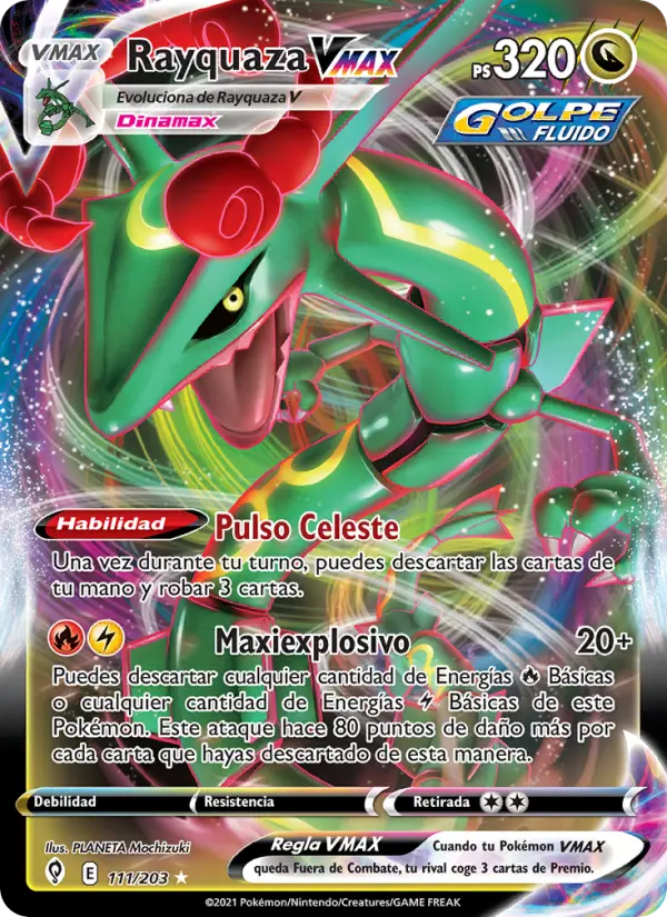Rayquaza VMAX, Cielos Evolutivos 111