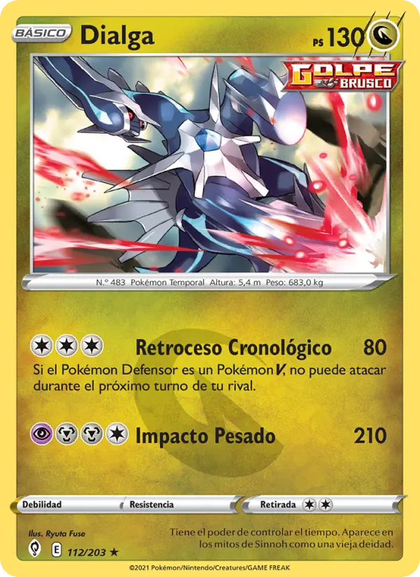 Dialga, Cielos Evolutivos 112