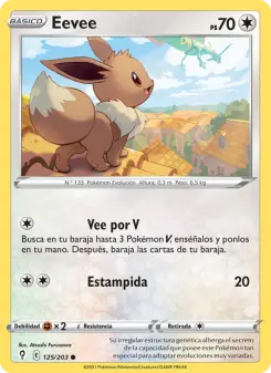Eevee, Cielos Evolutivos 125