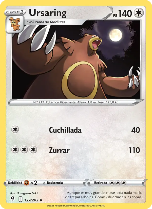Ursaring, Cielos Evolutivos 127