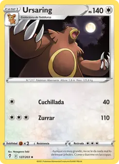 Ursaring, Cielos Evolutivos 127