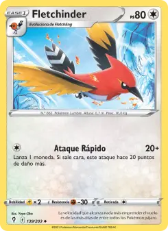 Fletchinder, Cielos Evolutivos 139
