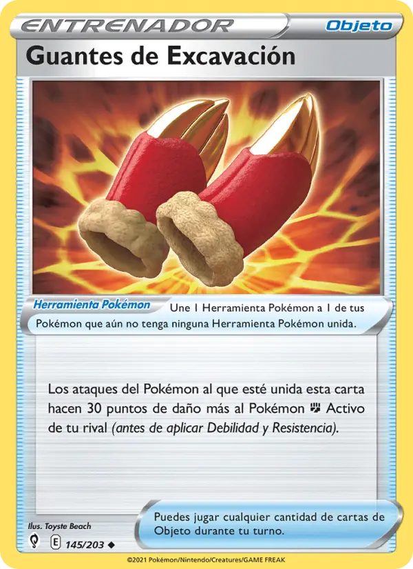 Guantes de Excavación, Cielos Evolutivos 145