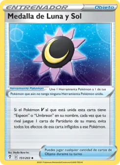 Medalla de Luna y Sol, Cielos Evolutivos 151