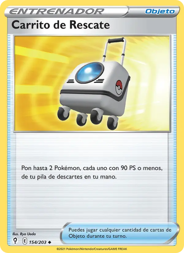 Carrito de Rescate, Cielos Evolutivos 154