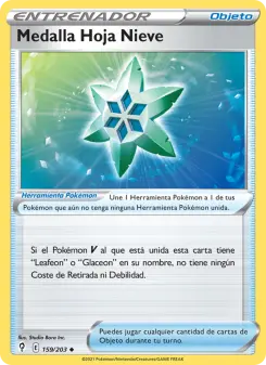 Medalla Hoja Nieve, Cielos Evolutivos 159