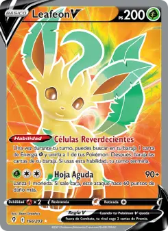 Leafeon V, Cielos Evolutivos 166