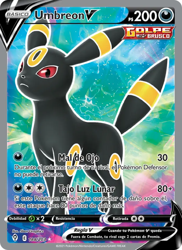 Umbreon V, Cielos Evolutivos 188