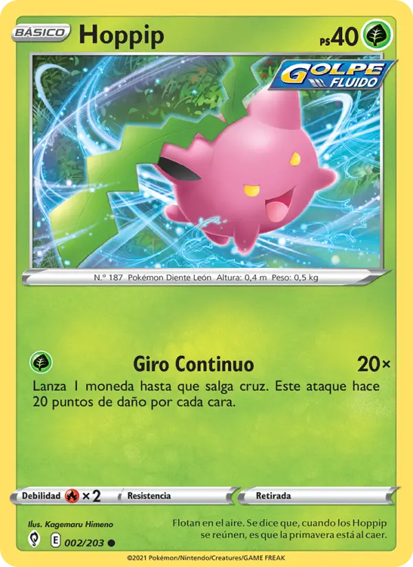 Hoppip, Cielos Evolutivos 2