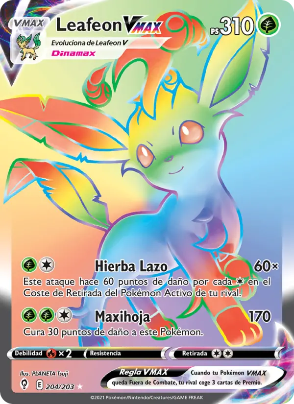 Leafeon VMAX, Cielos Evolutivos 204