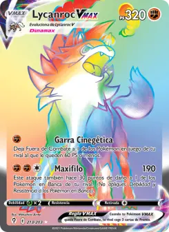 Lycanroc VMAX, Cielos Evolutivos 213