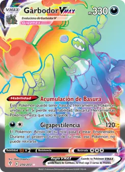 Garbodor VMAX, Cielos Evolutivos 216