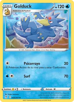 Golduck, Cielos Evolutivos 25