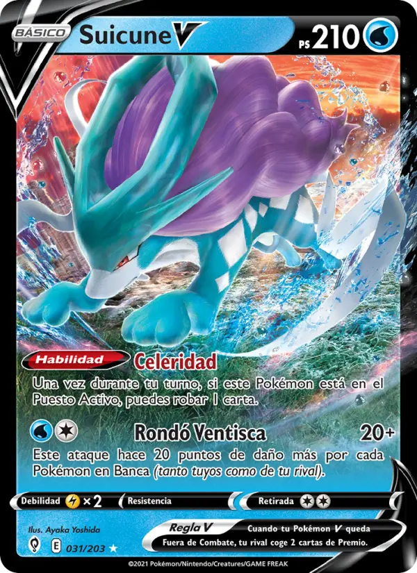 Suicune V, Cielos Evolutivos 31