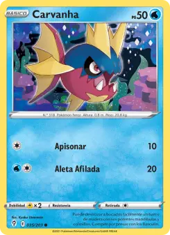 Carvanha, Cielos Evolutivos 35