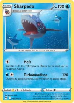 Sharpedo, Cielos Evolutivos 36