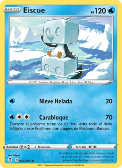 Eiscue, Cielos Evolutivos 47