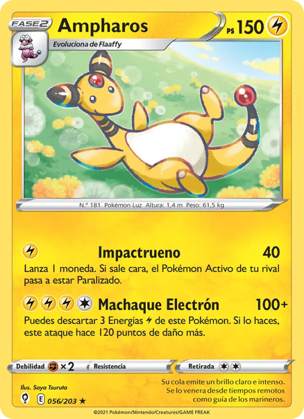 Ampharos, Cielos Evolutivos 56