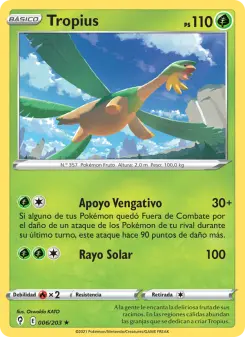 Tropius, Cielos Evolutivos 6