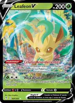 Leafeon V, Cielos Evolutivos 7