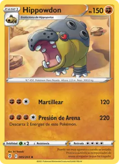 Hippowdon, Cielos Evolutivos 85