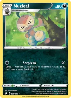 Nuzleaf, Cielos Evolutivos 96