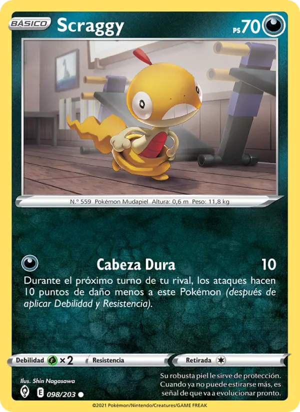 Scraggy, Cielos Evolutivos 98