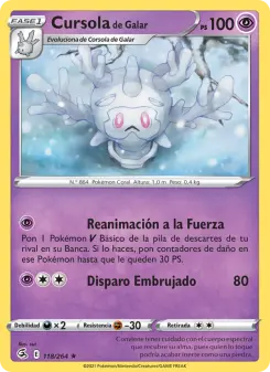 Cursola de Galar, Golpe Fusión 118