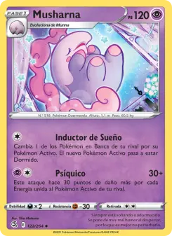 Musharna, Golpe Fusión 122