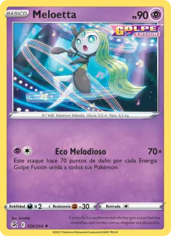 Meloetta, Golpe Fusión 124
